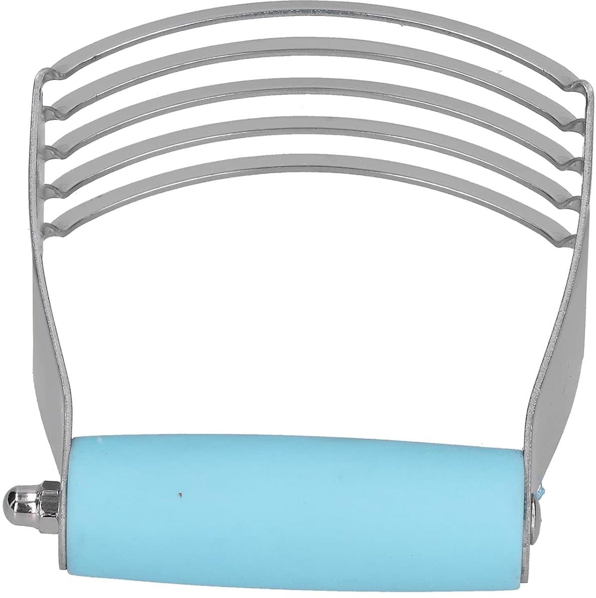 Deegmixer Gebaksnijder - Bakgereedschap - Bakken Maken - 5 Sterke Messen - 12 x 10 cm - Blauw — afbeelding 1