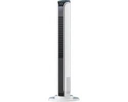 Bladeloze Torenventilator - Stille Ventilator - Zomerse Koelte - Met Afstandsbediening - 110 cm Hoog - Wit