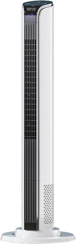 Bladeloze Torenventilator - Stille Ventilator - Zomerse Koelte - Met Afstandsbediening - 110 cm Hoog - Wit — thumbnail 1