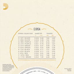 D'Addario EJ95A Arabic Oud Snaren 11-Snarig (26-43) — thumbnail 3