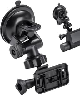 Dash Cam Mount, verstelbare zuignap houder, compatibel met 70mai A810/A800/A800S/A500/A500S/D02/D08/Pro modellen, zwart (zuignap beugel voor D02/08/pro) — thumbnail 3