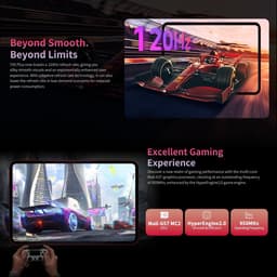 SnelShoppen - 13.4 Inch Gaming Tablet met 120Hz Display, 20GB RAM, 128GB ROM (8TB TF), Helio G99, 4G LTE Dual SIM, 10000mAh Batterij, GPS, Widevine L1 — thumbnail 3