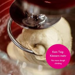 SnelShoppen - Professionele deeghaak roestvrij staal voor Kitchen Aid foodprocessor 4.3/4.8 liter - spiralen, vaatwasserbestendig, ideaal voor broodde — thumbnail 4
