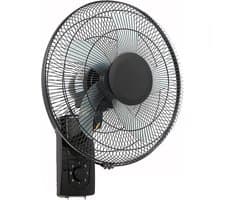Wandventilator - Muurventilator Ventilator - Ruimte Koelen - Stille Werking - 41 cm - rood