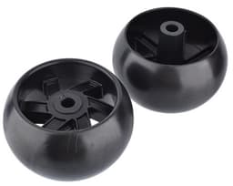 Deck Wheel Vervanging - 5" Wiel - 2 Stuks - Hub Offset 3" - Boorgrootte 1/2" - Compatibel met Husqvarna - Graswiel — thumbnail 4