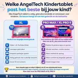 Kindertablet XL - 10 Inch HD - 3 + 4 GB RAM - 32 GB ROM - Veilig en educatief - ShopVlot — thumbnail 5