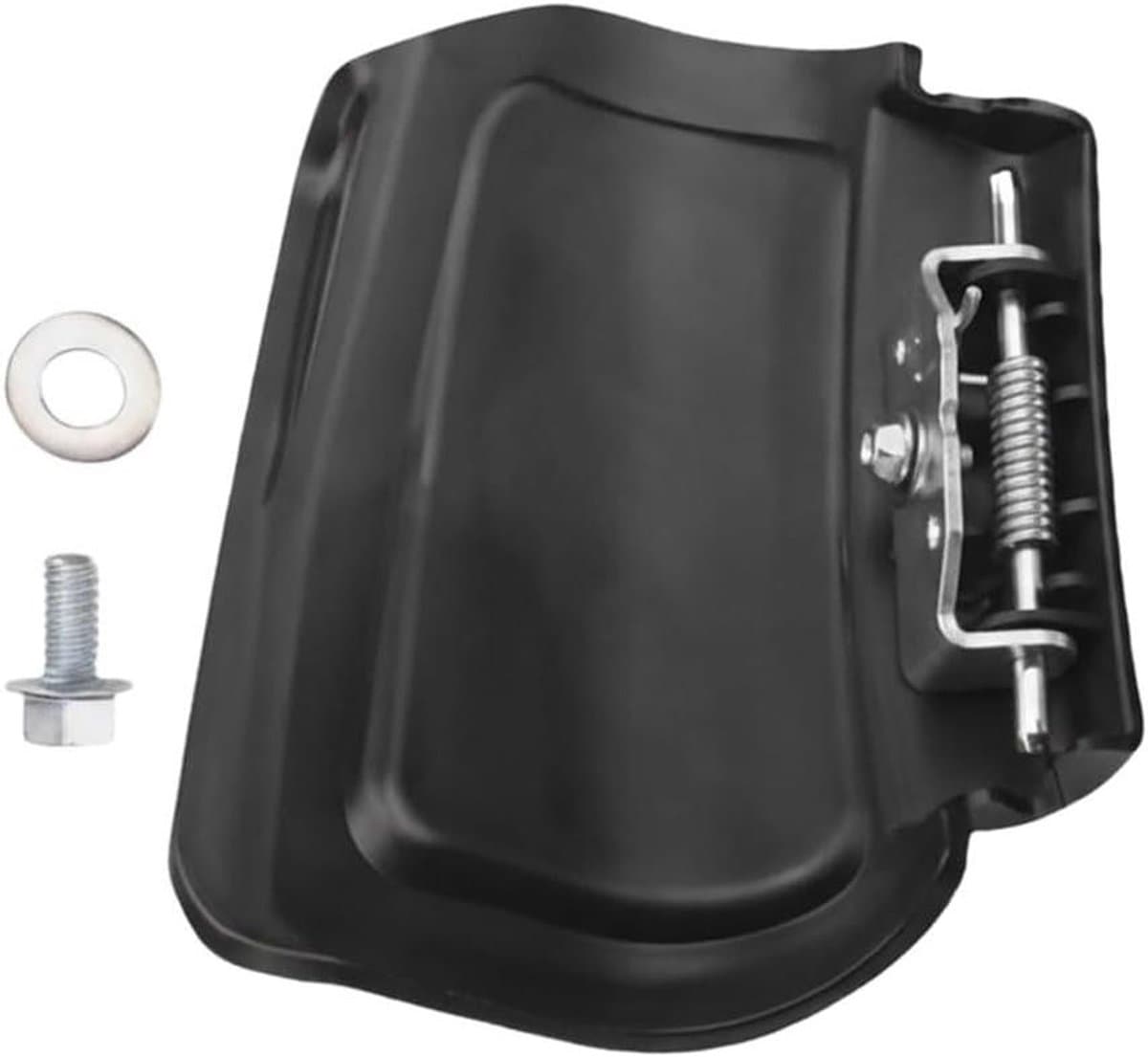 Scharnierende Mulch Stopper - Grasvanger Deksel - Gazon Onderhoud - Robuuste Plastic Constructie - 24 x 18 x 5 cm — afbeelding 1