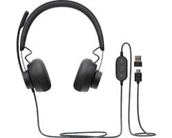 Logitech Zone Wired UC – USB Headset – USB-A/USB-C — afbeelding 1