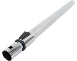 Miele - Bosch - Philips - telescoopbuis  - 35mm - 2-delig +vierkant gat - chroom