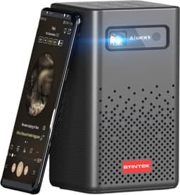 Thuys - Beamer Mini - Projector Set - Thuisbioscoop Set - Zwart, Draagbaar, Smart — thumbnail 5