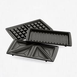 GreenChef - 3-in-1 Panini, wafel en croque machine - verwisselbare platen - roze - PFAS-vrij — thumbnail 5