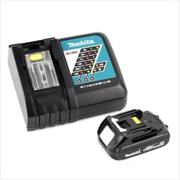 Makita DCL 180 RA1 B accu stofzuiger 18 V zwart + 1x oplaadbare accu 2.0 Ah + lader — thumbnail 4