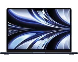 Apple MacBook Air (2022) MLY33N/A - CTO - 13.6 inch - Apple M2 - 256 GB - Middernacht