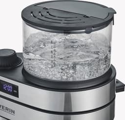 Severin KA 5762 Caprice Filterkoffiezetapparaat – Pour Over Smaak – Thermotronic 92–96°C – Timer – RVS – Warmhoudfunctie — thumbnail 4