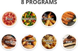 Friac AIF 8017 GS Dubbele Airfryer 4+4 L 2700W — thumbnail 11