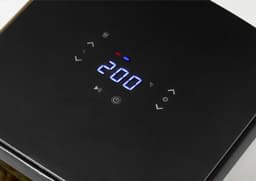 MPM - Airfryer 4,5 Liter Heteluchtoven - Digitaal LED-Display - 1400W Hetelucht Friteuse - Zwart — thumbnail 6