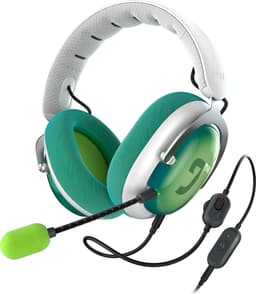 Teufel ZOLA - Bedrade over-ear gaming headset - Home-office - 7.1 binaurale surround sound - lichtgrijs Teal & Lime — thumbnail 1