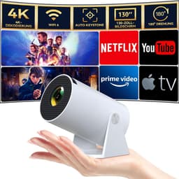 Lexium Mini beamer - Projector - Beamerscherm - Projectiescherm - Outdoor & Indoor Projector - — thumbnail 1