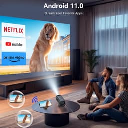 Lexium Mini beamer - Projector - Beamerscherm - Projectiescherm - Outdoor & Indoor Projector - — thumbnail 3