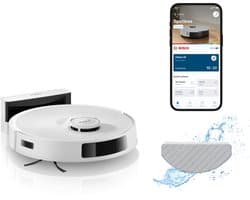 Bosch BCRC2W robotstofzuiger 0,4 l Zakloos Wit