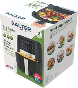 Salter Digitale Airfryer - 5,7 L - 12 Functies - 1500W — thumbnail 5