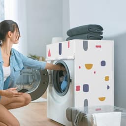 Zeynomax - Waterdichte Stofdichte Wasmachine Cover met Installatie Kits - Volledig Overdekte Beschermhoes voor Thuis Wasserij - Duurzame Hoes voor Wasmachine en Droger — thumbnail 3