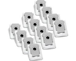 12 Stofzuigerzakken Geschikt voor iRobot Roomba i7 i7+ i8 i8+ i4 i4+ i6 i6+ j7 j7+ s9 s9+ E5 E6 E7, Vervangende Zakken Geschikt voor Roomba I/S/J-Serie, Accessoires Geschikt voor Roomba i7 Stofzuiger