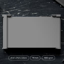 Screenmate® Expand Portable Monitor 14” - Portable Monitor Full HD + HDR - Draagbare Monitor met Beschermhoes - Extra Scherm Laptop - Draagbaar Beeldscherm - Grijs — thumbnail 5