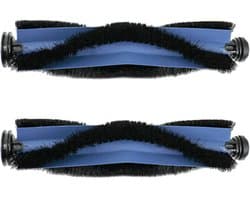 Hoofdroller borstel - Geschikt voor Eufy X10 Pro omni Robot Vacuüm - Verwijder Vuil Stof Vuilnis Uit Hoeken Huisdier Haren, Reiniging Accessoires - 2 Stuks