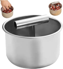 Gehaktbal Maker Rvs Handmatige Druk 12 Ballen Multifunctionele Gehaktbal Maker Tool voor Thuis & Restaurant Gebruik — thumbnail 1