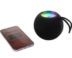 BIGBEN PARTY - LICHTGEVENDE BLUETOOTH SPEAKER - ZWART