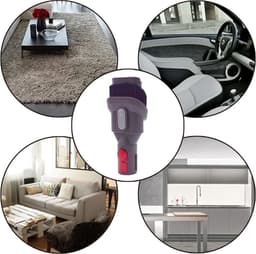 Compatibele Quick Release Combinatieborstel geschikt voor de Dyson V7, V8, V10, V11, Outsize, V12 en V15 Stofzuigers — thumbnail 2