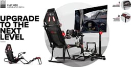 Next Level Racing F-GT Lite - Racestoel Cockpit - Compatibel met Logitech/Thrustmaster/Fanatec — thumbnail 3