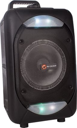 N-GEAR The Flash 610 - Bluetooth Speaker - Karaoke Set - Partybox met 1 Microfoon - Zwart — thumbnail 1
