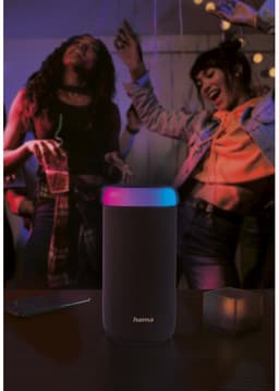 HAMA Bluetooth speaker - Shine 2.0 - RGB LED30W - Zwart — thumbnail 2