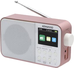 Kenwood CR-M30DAB DAB+ Radio - Interne accu - Roze — thumbnail 2