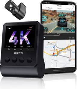 DDPai Z50 Dashcam - 2CH Dual Camera - 4K - Wifi - GPS - Dashcam voor Auto — thumbnail 1