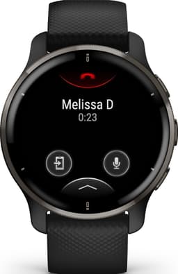 Garmin Venu 2 Plus Health Smartwatch - Amoled touchscreen - 9 dagen batterij - spraakbesturing - Zwart — thumbnail 7