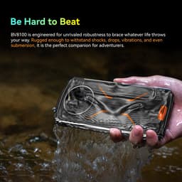 Blackview BV8100 24GB+256GB Outdoor Smartphone 4G LTE- Waterdicht IP68 - MTK G99 Android 14 - 6.5" FHD+ 50MP+32MP - 8800mAh 45W NFC/OTG/GPS/FM Zwart — thumbnail 3