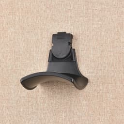 Muur hoofdtelefoon standaard voor kantoor - Ruimtebesparende houder voor bureau en werkdecor - Zwart — thumbnail 1