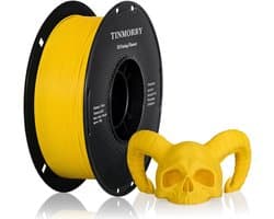 PETG-GF Filament 1.75mm Geel – Glasvezel Versterkt voor Hoge Slagvastheid en Stijfheid (1kg)