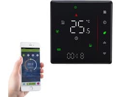 Slimme Wifi Thermostaat voor Airconditioning met 4-Pijpsysteem - App en Spraakbesturing
