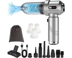 Krachtige Handstofzuiger voor Auto en Huisdieren - Snoerloze en Efficiënte Reiniging met 22000Pa Zuigkracht