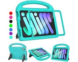 Kindvriendelijk iPad Mini 6 Hoesje - Schokbestendig en Lichtgewicht met Screenprotector