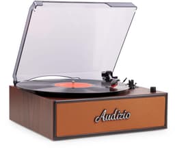 Retro platenspeler - Audizio Reno - Bluetooth platenspeler - LP speler met auto-stop - Koper — thumbnail 1