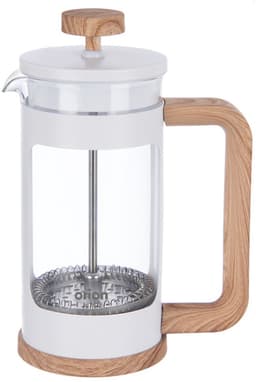 Orion Whiteline - Glazen Cafetière - 400ml - Ergonomische Handgreep - Roestvrij Staal Filter — thumbnail 5