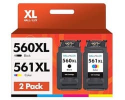 Compatibele Printercartridges voor PG-560XL CL-561XL - Zwart