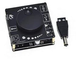 Bluetooth 5.0 20W Stereo Eindversterker - Mobiele Controle via APP, 12V/24V Digitale Versterker Module