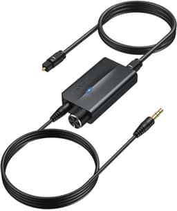 Hoogwaardige 192 kHz DAC-convertor voor digitaal naar analoog audio met volumeregelaar — thumbnail 1