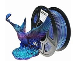 Meerkleurig 3D-printer filament 1,75 mm, Vertigo Melkweg, voor Ender3 en Prusa